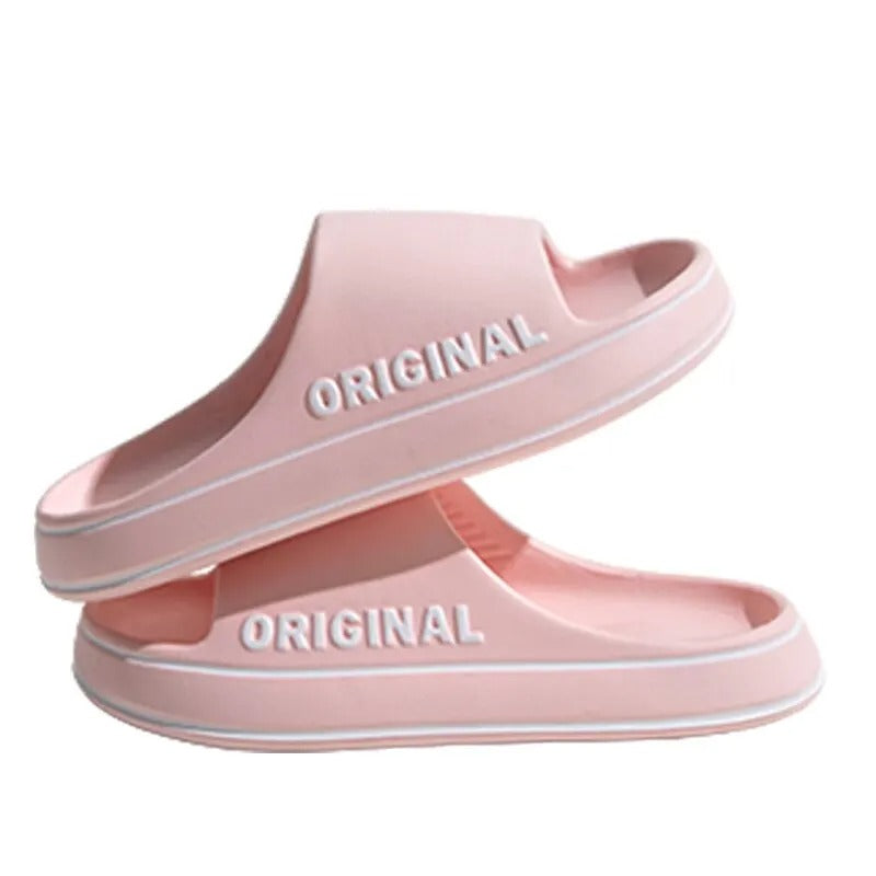 AVP PASSION: Anti-Slip Letter Print EVA Slides
