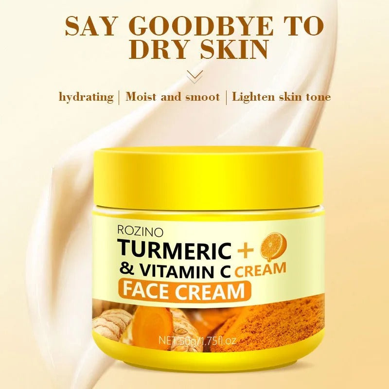 AVP PASSION : Crème visage anti-âge au curcuma et à la vitamine C