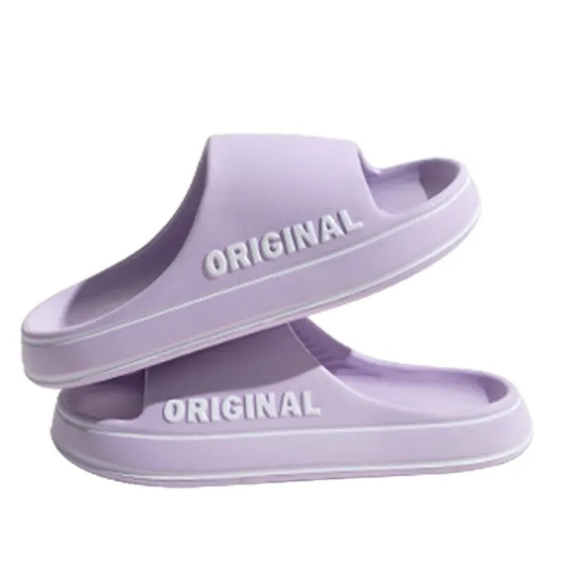 AVP PASSION: Anti-Slip Letter Print EVA Slides