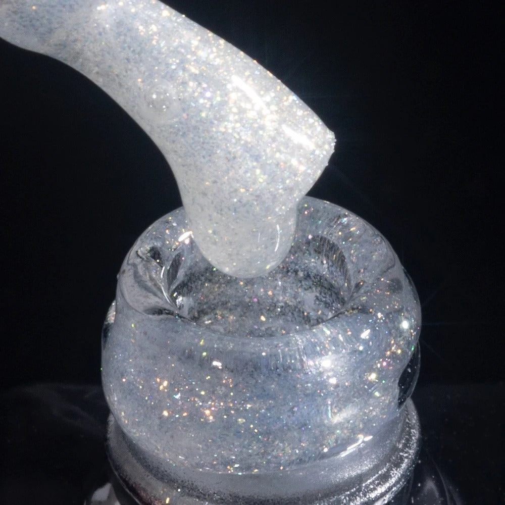 AVP PASSION: Diamond No-Wipe UV Glitter Top Coat Gel Polish (15ML)