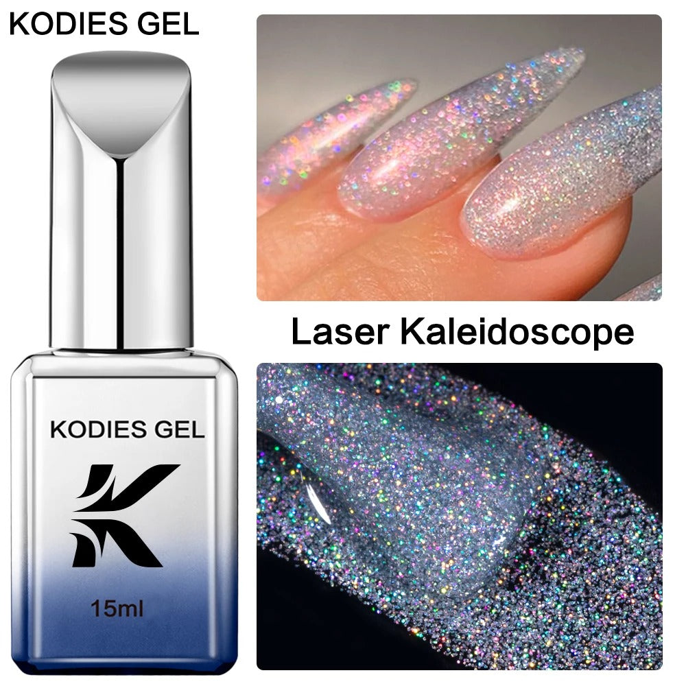 AVP PASSION: Holographic Laser Glitter UV Gel Polish
