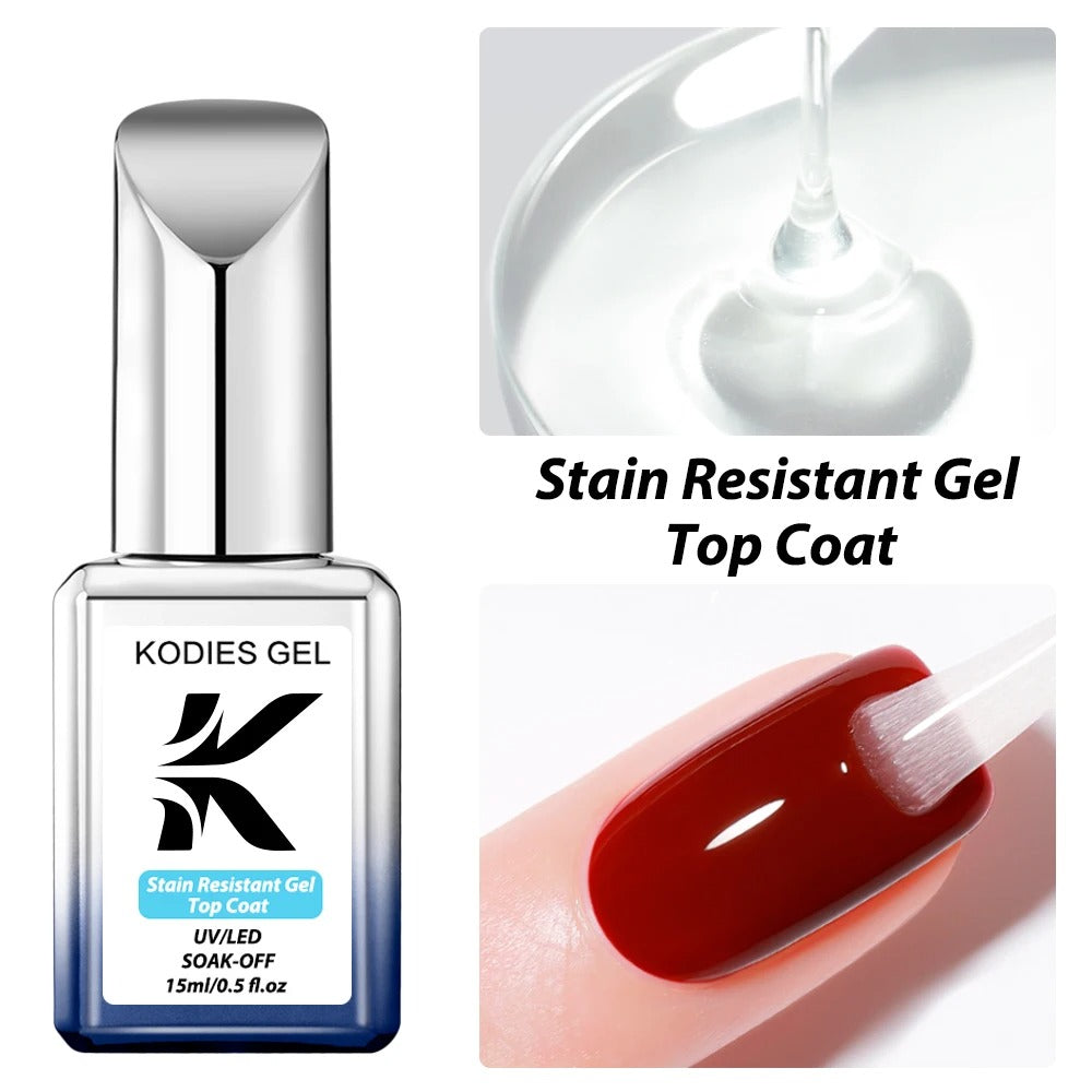 AVP PASSION: Titanium No-Wipe Super Shine UV Gel Top Coat