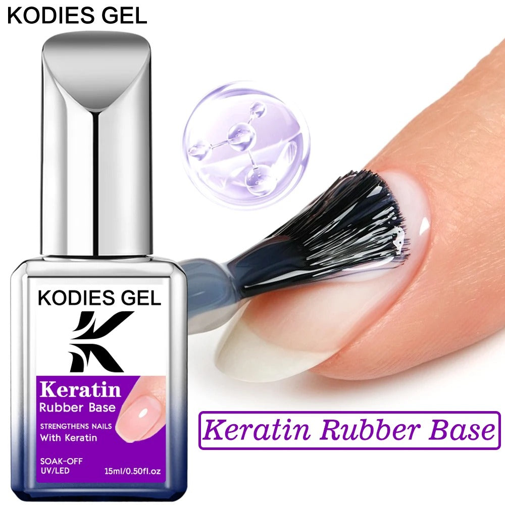 AVP PASSION: Keratin Rubber Base Coat UV Gel