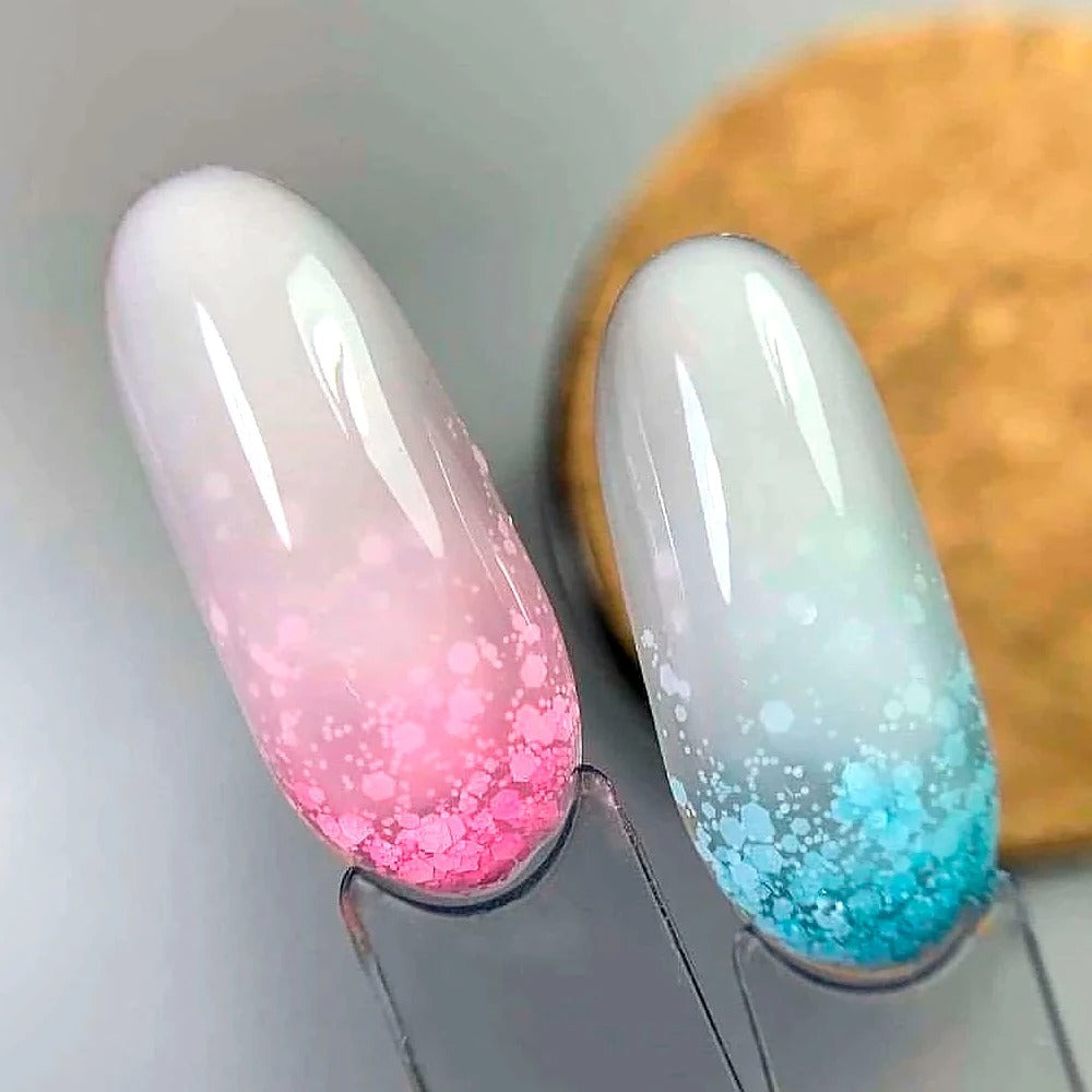 AVP PASSION: Milky White No-Wipe UV Top Coat Gel Polish (15ML)