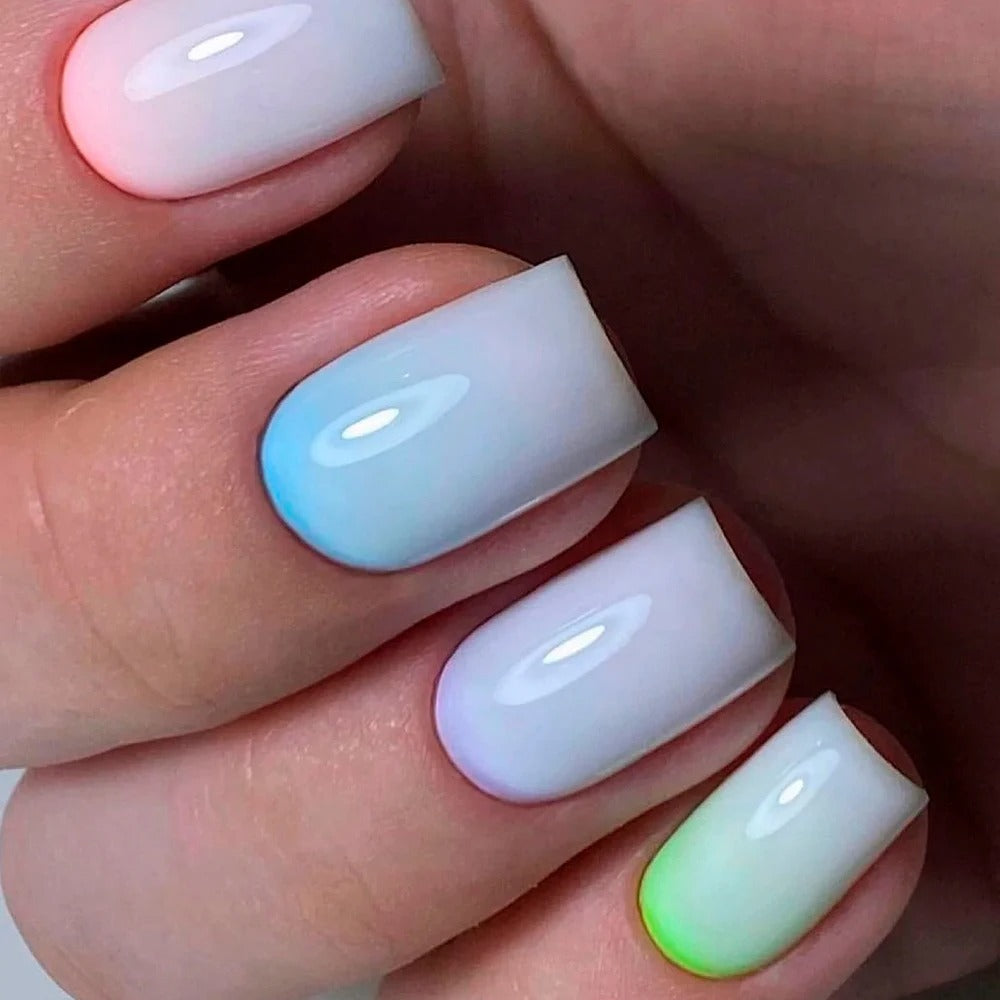 AVP PASSION: Milky White No-Wipe UV Top Coat Gel Polish (15ML)